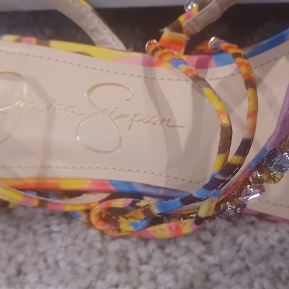 Jessica Simpson tie up flats - Picture 6 of 7